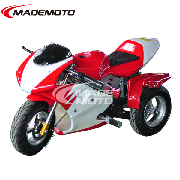 3 Wheel motorcycle 49cc gas pcoket bike for kids